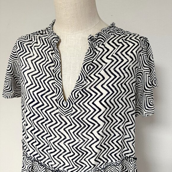 Anthropologie Penrose Tiered Tunic Dress - Picture 6 of 11